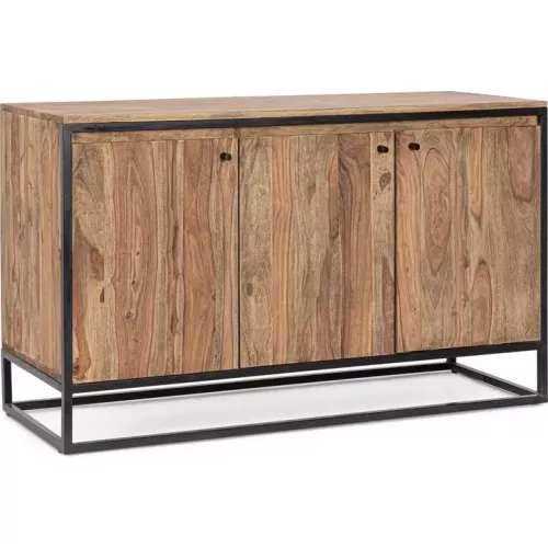 BUFFET 3 PORTES NARTANA EN BOIS DE SHEESHAM