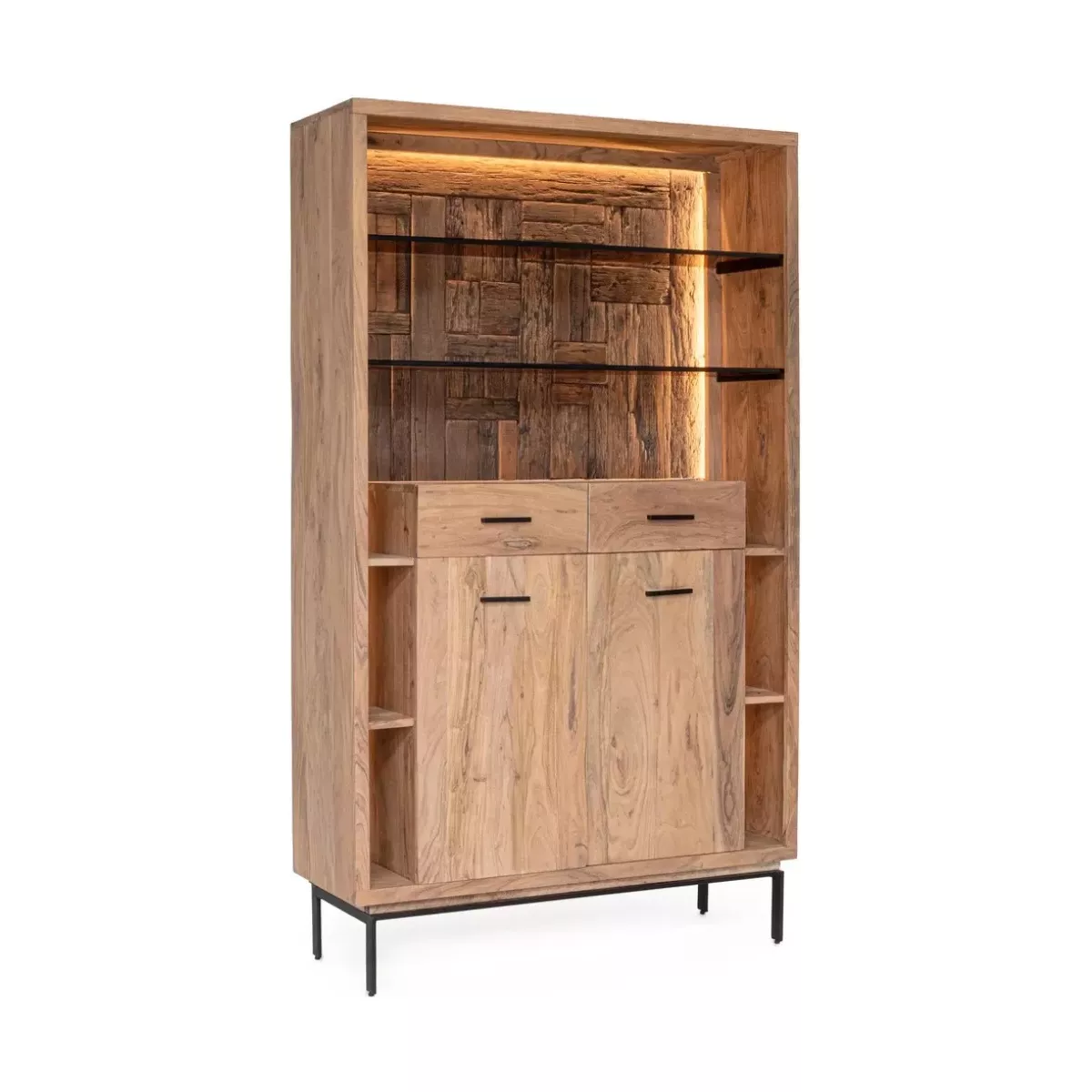 MEUBLE MANGALO EN BOIS D'ACACIA