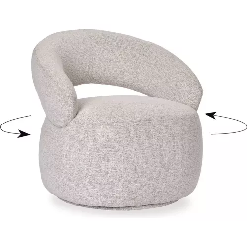 FAUTEUIL LUKA EN TISSU