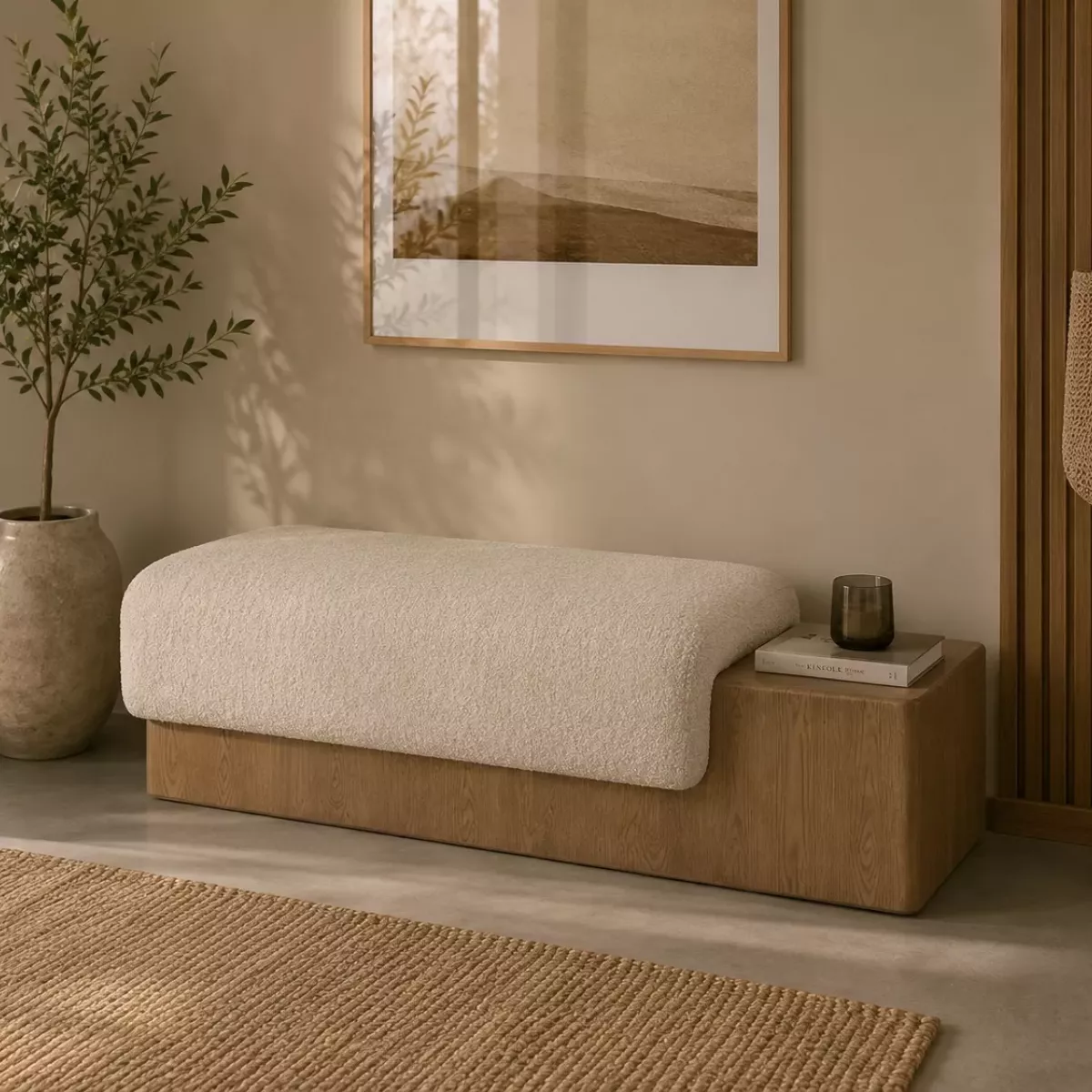 BANQUETTE GEORGE BEIGE