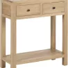CONSOLE EN BOIS DE MINDI
