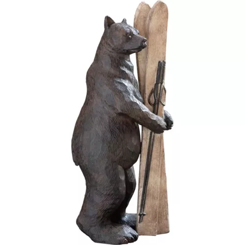 OURS PORTANT SKIS