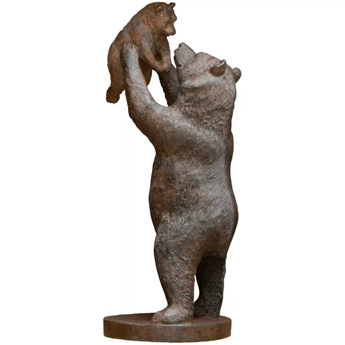 OURS PORTANT SON BÉBÉ