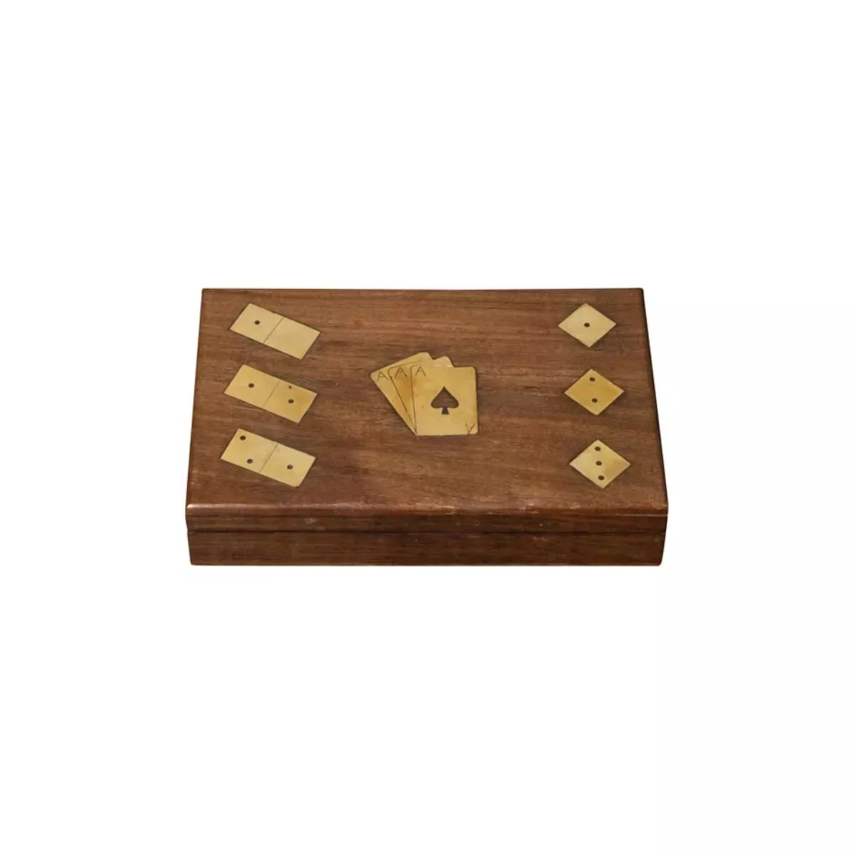 BOITE A DÈS , CARTES ET DOMINO