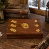 BOITE A DÈS , CARTES ET DOMINO