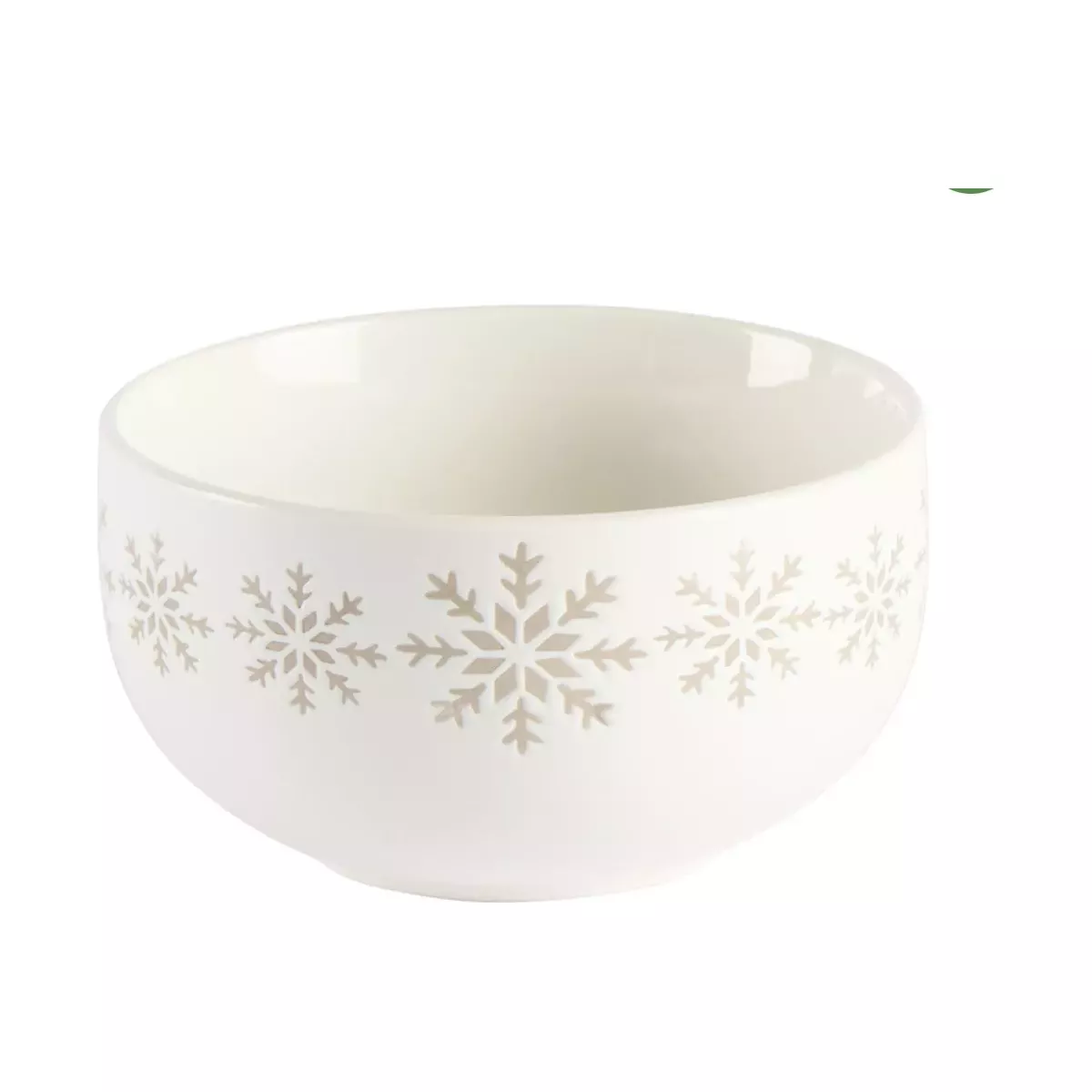 BOL BLANC FLOCON