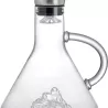 CARAFE À DÉCANTER EN VERRE AVEC FOND MONTAGNE