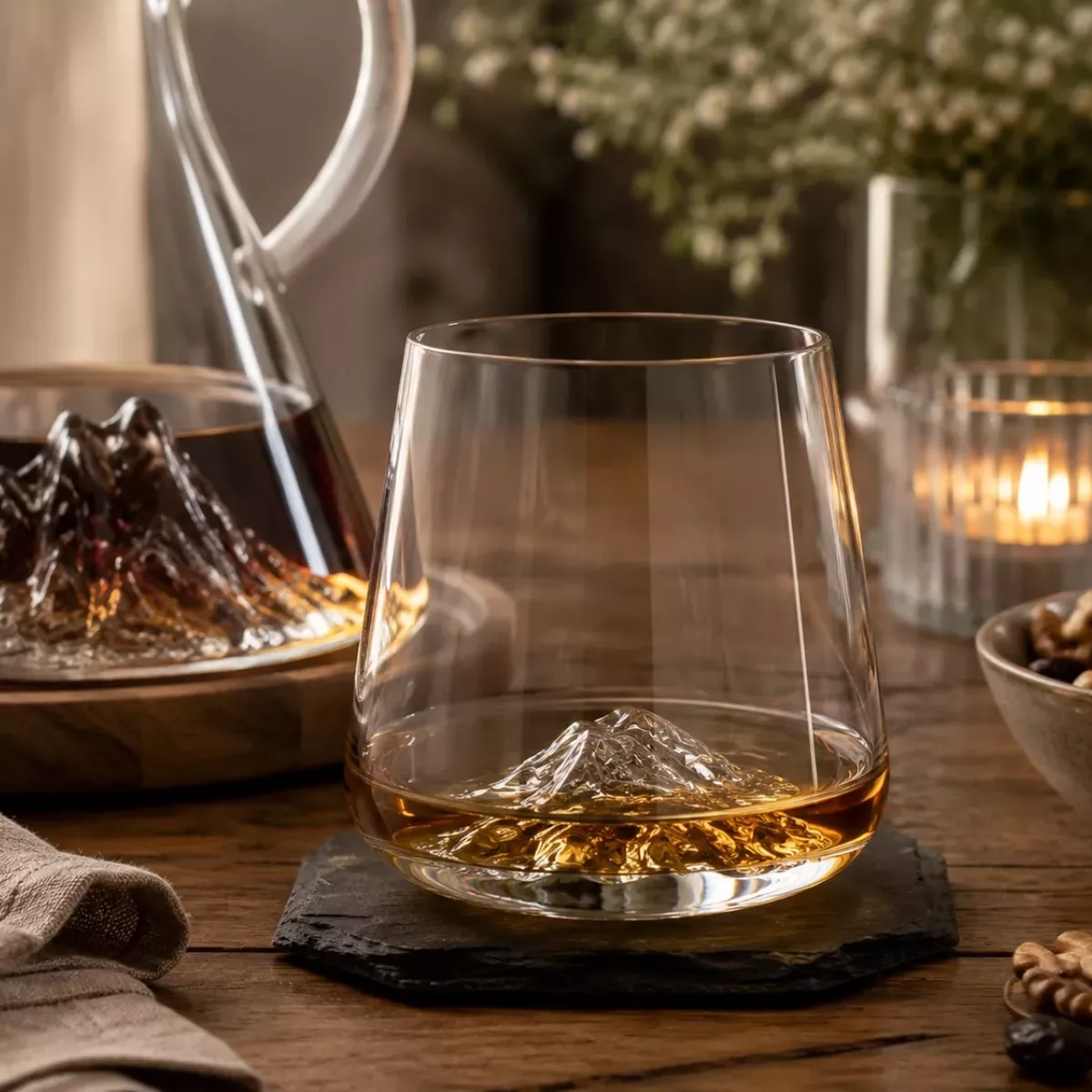 LOT DE 4 VERRES MONTAGNE