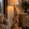 LAMPADAIRE EN BASE TECK