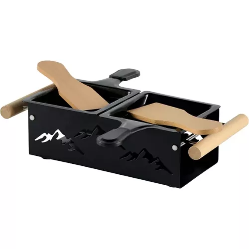 MINI SET A RACLETTE MOTIF MONTAGNE