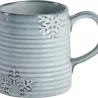 MUG BLEU FLOCON