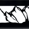 PLAQUE MURALE MONTAGNE