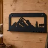 PLAQUE MURALE MONTAGNE CARIBOU