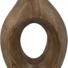 VASE EN BOIS OVALE