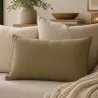 COUSSIN KAKI 60X40 CM