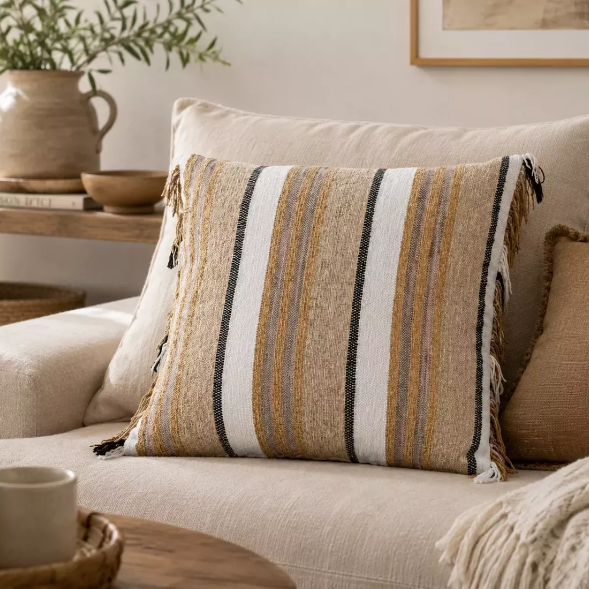 COUSSIN MULTICOLORE 50X50 CM