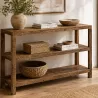 CONSOLE EN BOIS RECYCLÉ