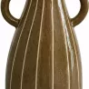 VASE CÉRAMIQUE KAKI
