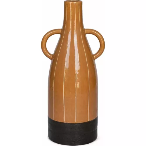 VASE EN CÉRAMIQUE ORANGE