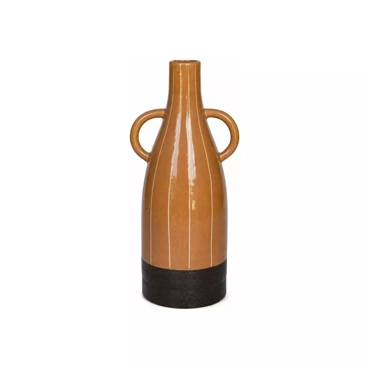 VASE EN CÉRAMIQUE ORANGE