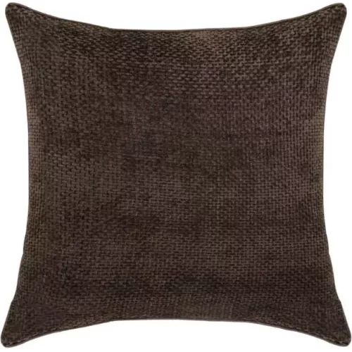 COUSSIN CARRÉ MARRON 50X50 CM