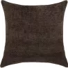 COUSSIN CARRÉ MARRON 50X50 CM