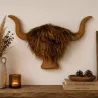 TROPHÉE HAIRY COOS CUIR ET MOUTON ISLANDAIS