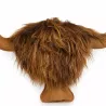 TROPHÉE HAIRY COOS CUIR ET MOUTON ISLANDAIS