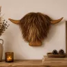 TROPHÉE HAIRY COOS CUIR ET MOUTON ISLANDAIS