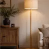 LAMPE LUA EN BOIS ET LIN