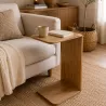 TABLE D'APPOINT EN BOIS DE CHÊNE