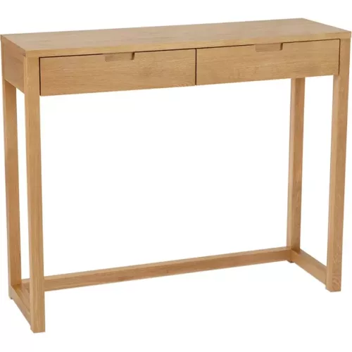 CONSOLE EN BOIS DE CHÊNE