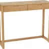 CONSOLE EN BOIS DE CHÊNE