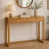 CONSOLE EN BOIS DE CHÊNE