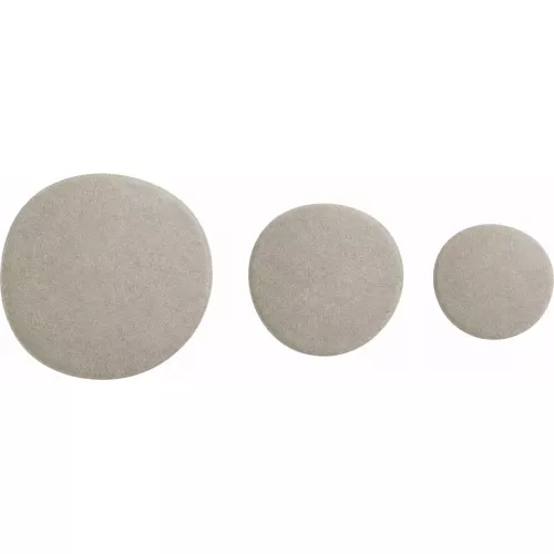 LOT DE 3 PATÈRES EN DAIM