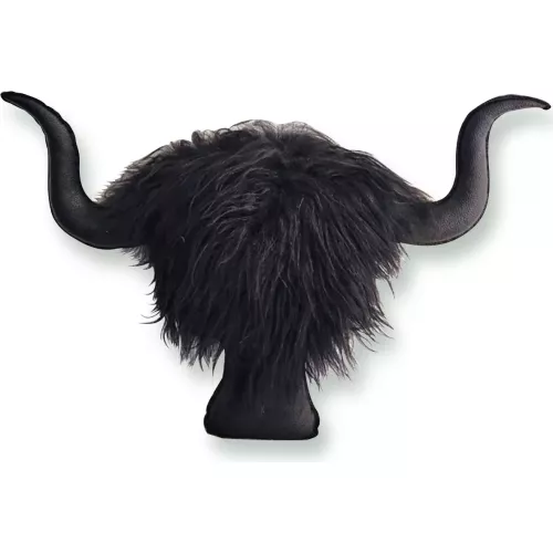 TROPHÉE HAIRY COSS SIMILI CUIR ET MOUTON ISLANDAIS