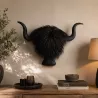 TROPHÉE HAIRY COOS SIMILI CUIR ET MOUTON ISLANDAIS