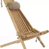 CHILIENNE EN BOIS NATUREL