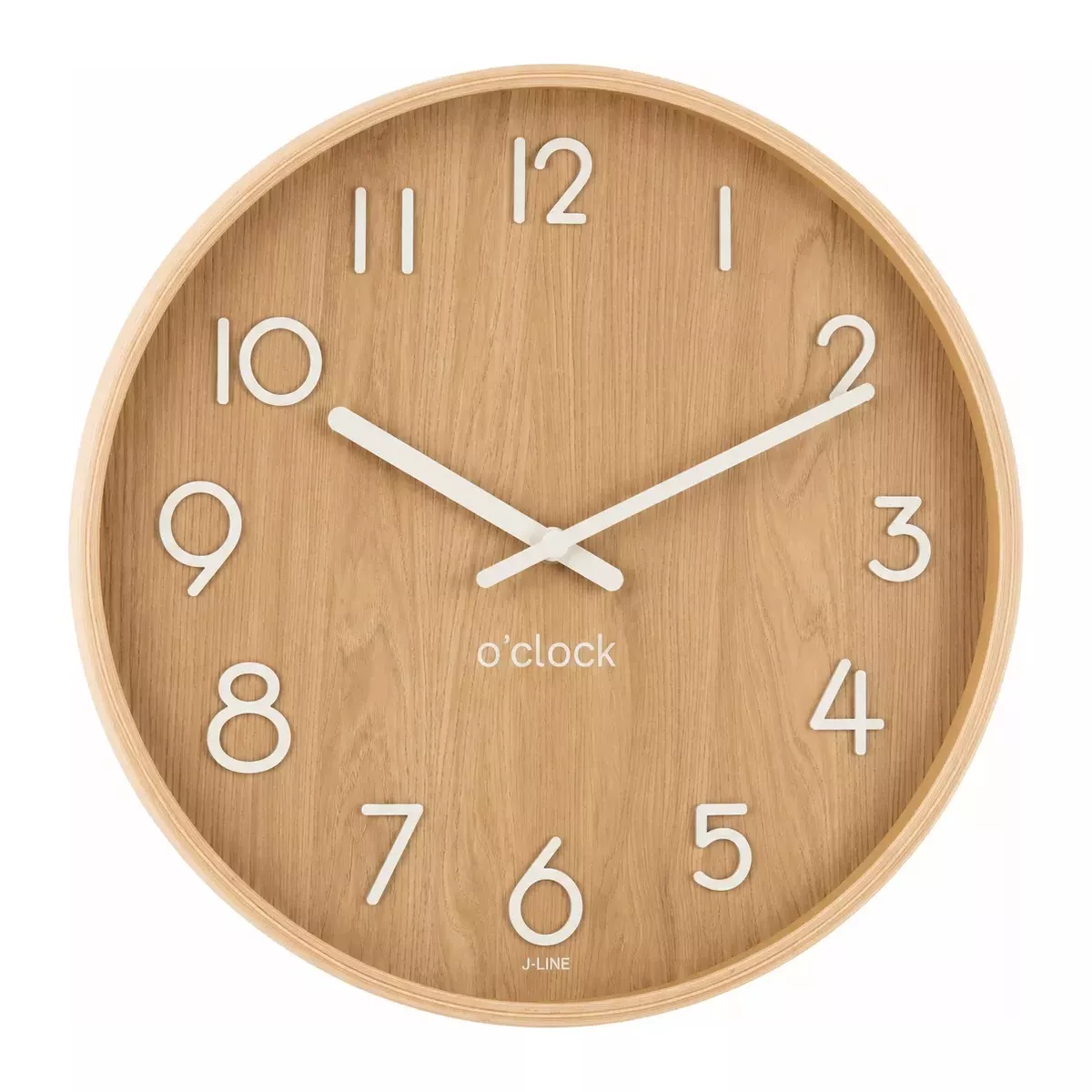 HORLOGE MURALE CONTREPLAQUE 53X53 CM