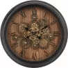 HORLOGE RONDE ENGRENAGE