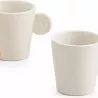 LOT DE 4 TASSES À CAFÉ