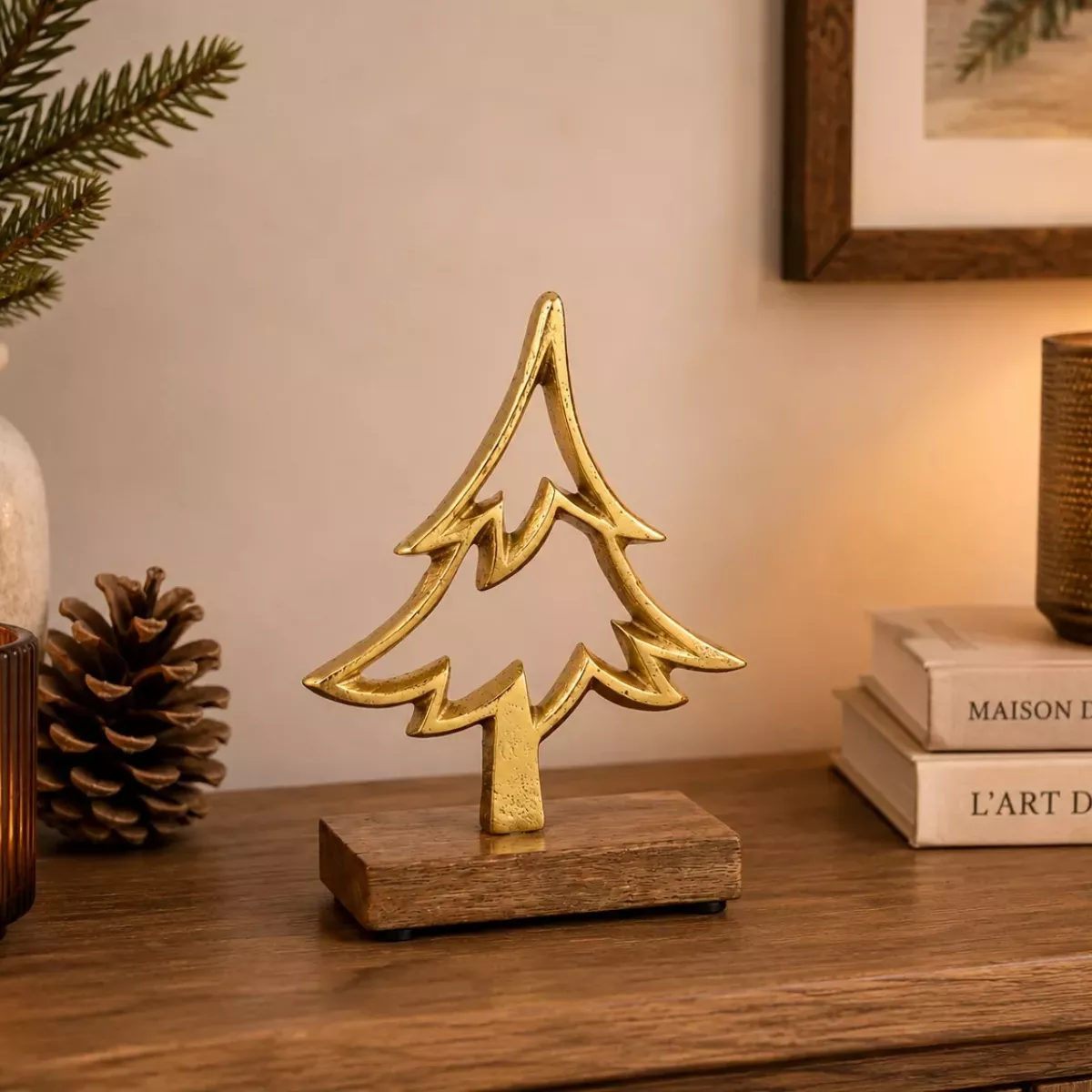 SAPIN SUR PIED DORÉE