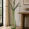VASE EN VERRE VERT CLAIR