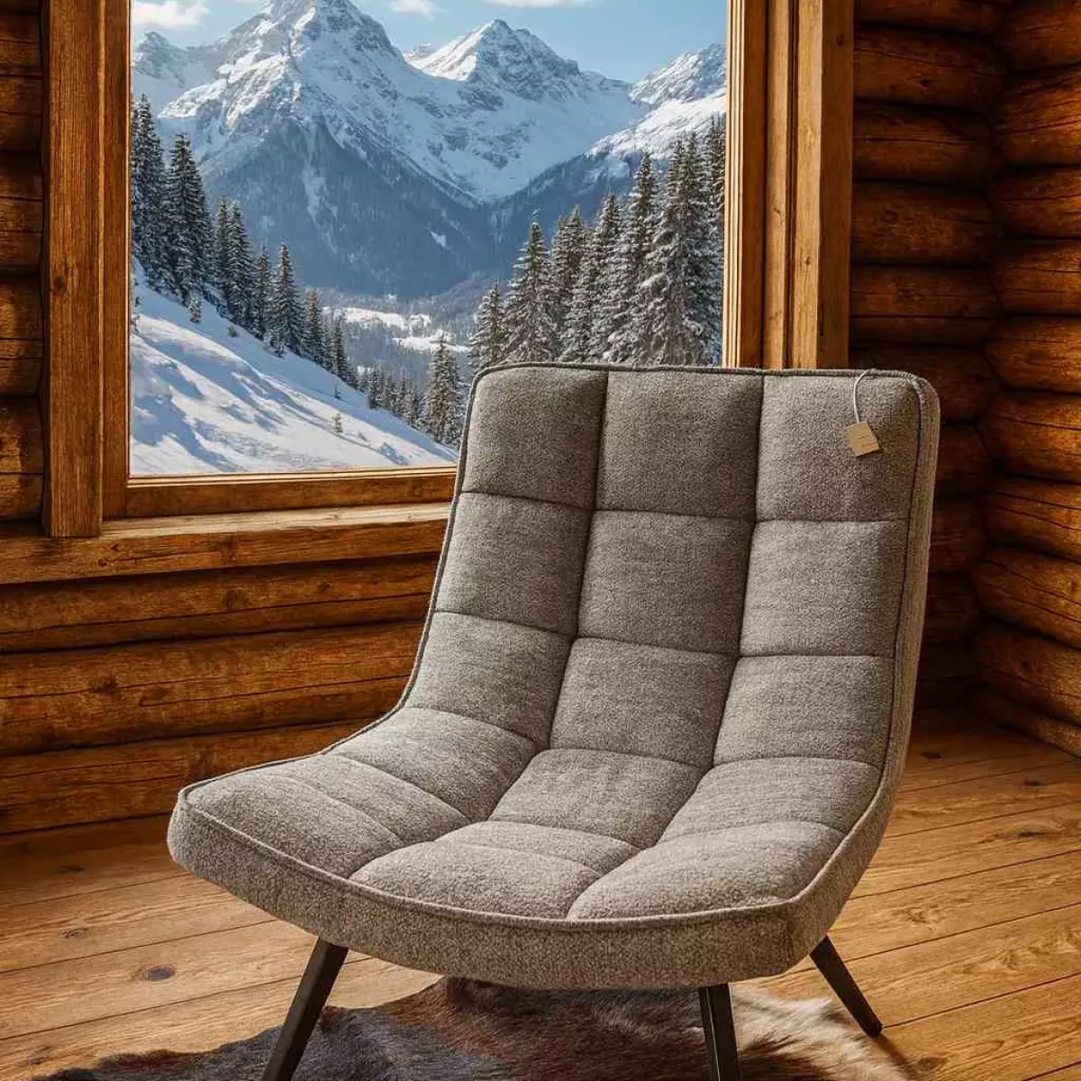 FAUTEUIL IVAR PIVOTANT