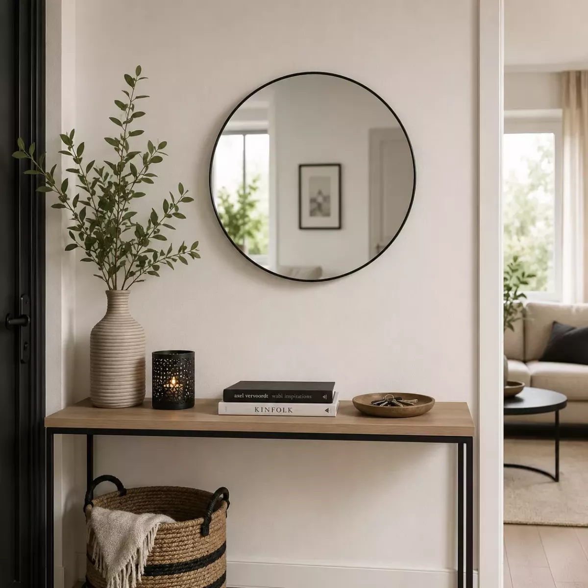 MIROIR PALACE ROND D30 CM