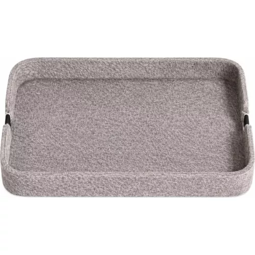 PLATEAU EN PEAU DE VACHE FABRICATION FRANCAISE