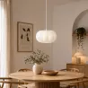 SUSPENSION BLANCHE D28 CM