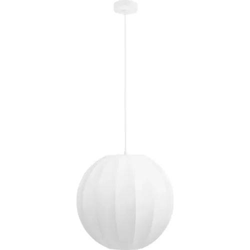SUSPENSION BOULE BLANCHE D40 CM