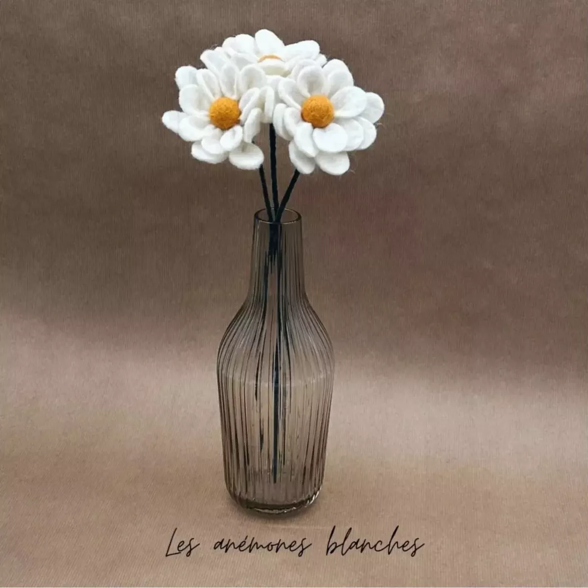 BRANCHE D'ANÉMONE BLANCHE