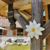 FLEUR EDELWEISS MURALE EN FEUTRINE